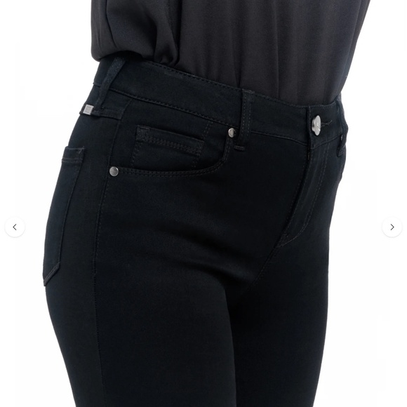 NWT 🦋 1822 Slim Straight Black Jeans | size: 6 - Picture 12 of 14